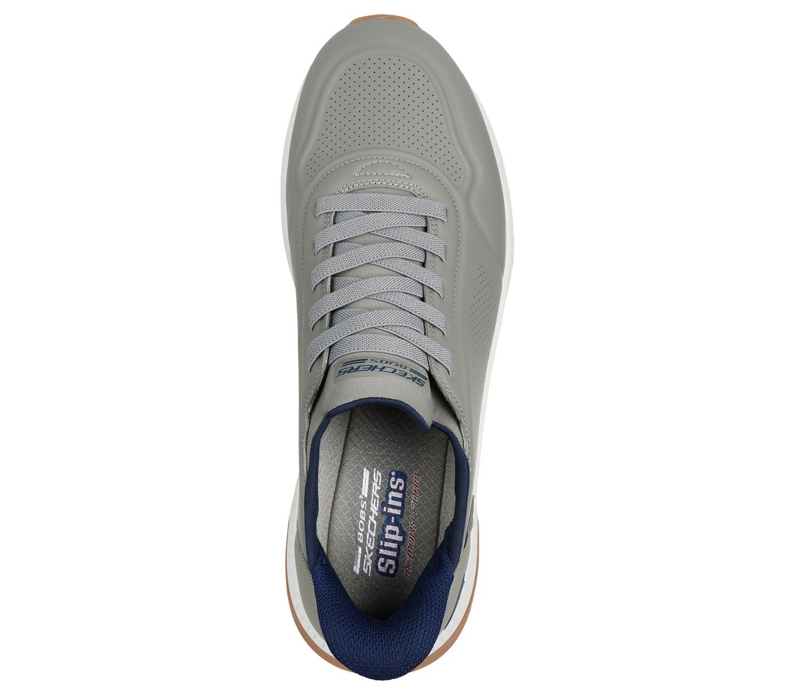 BOBS SQUAD 4 - DIRECT STEP, OLIVE Footwear Top View