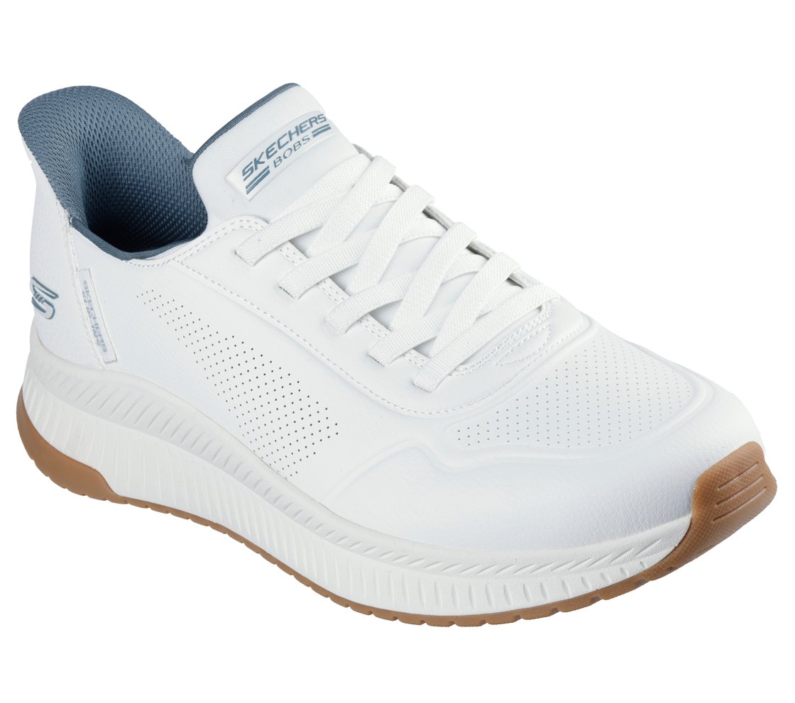 BOBS SQUAD 4 - DIRECT STEP, WHITE Footwear Right View