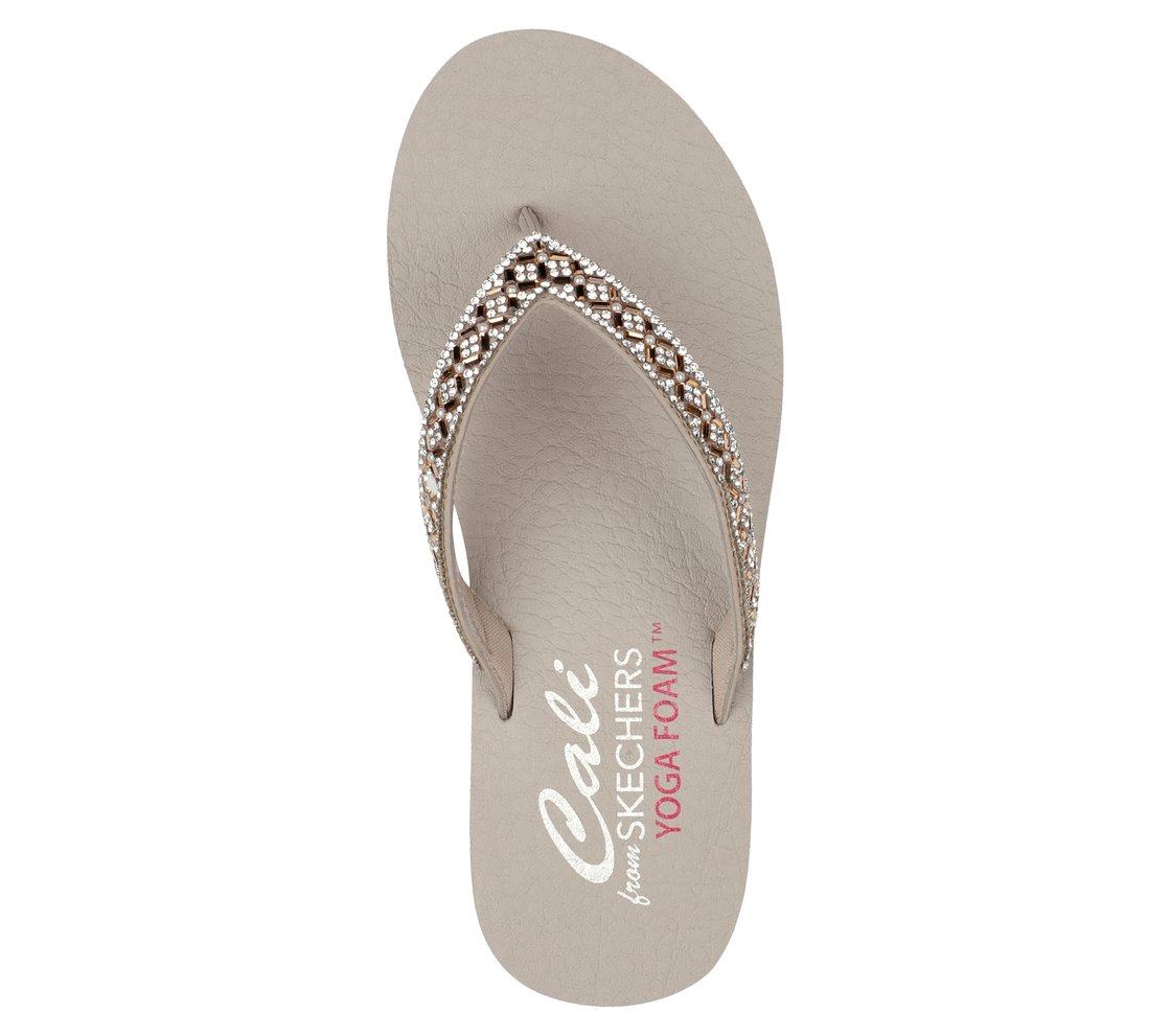MEDITATION - LOTUS BAE, TTAUPE Footwear Top View