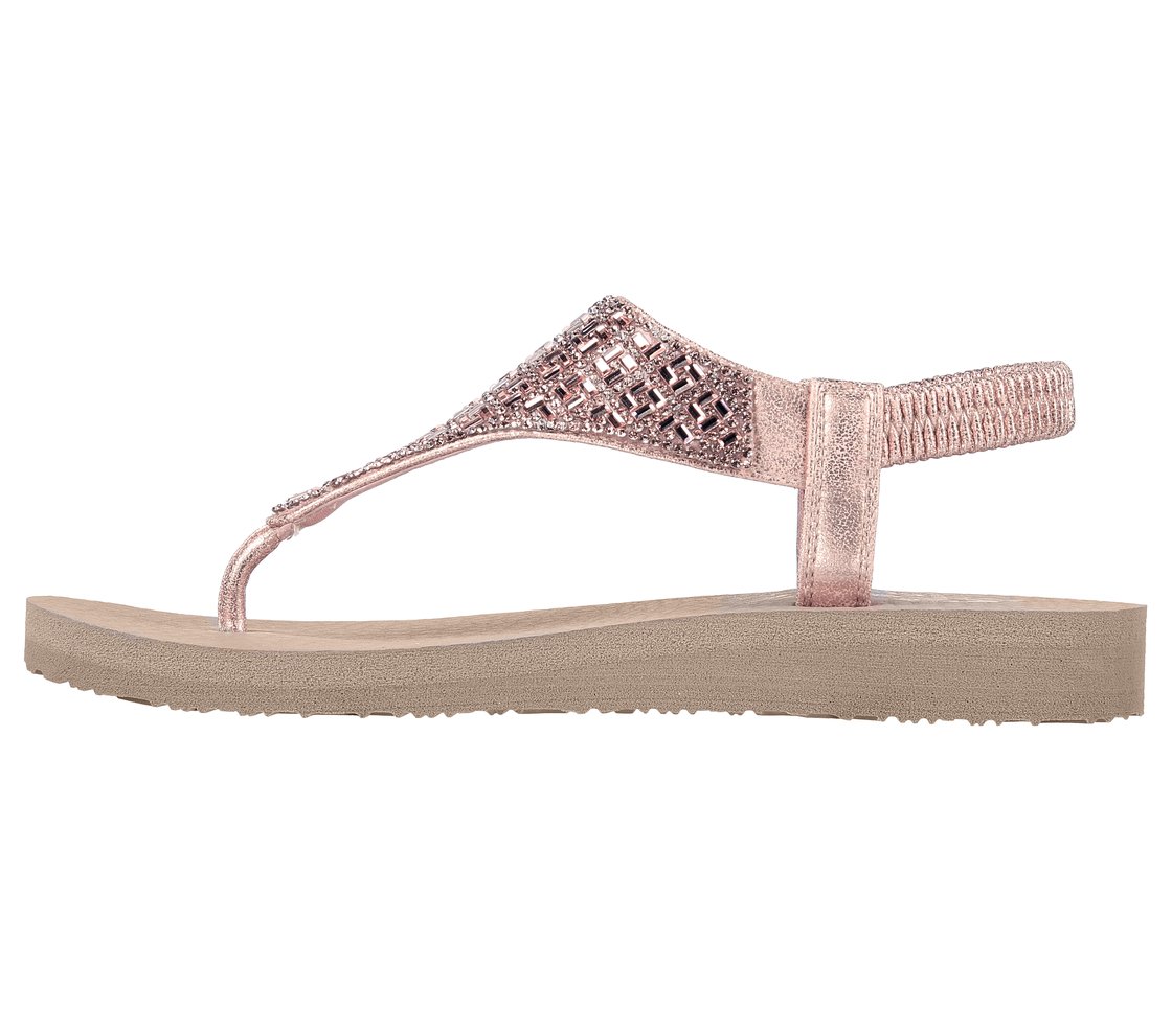 MEDITATION - SWEET ROCK, ROSE GOLD Footwear Left View