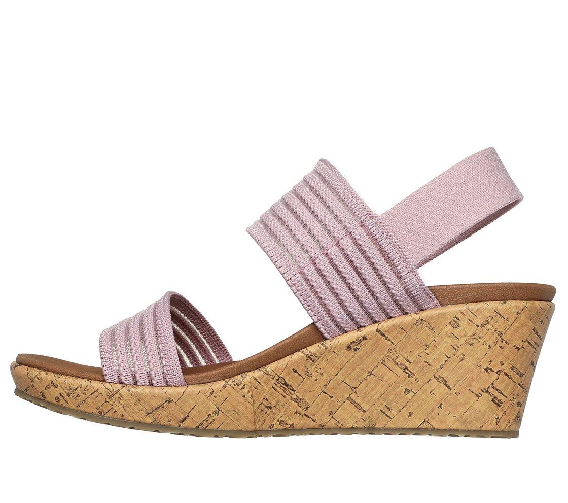 BEVERLEE - SHEER LUCK, PPINK Footwear Left View