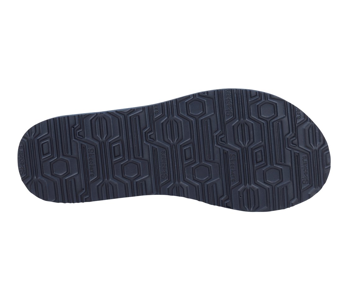 MEDITATION - CLEAR WATERS, NVY/SLVR Footwear Bottom View