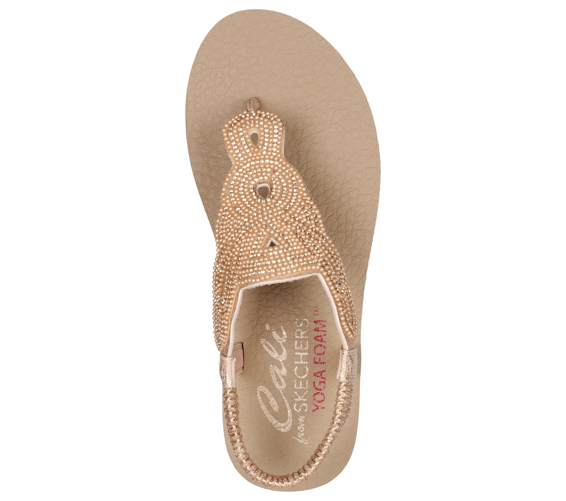 MEDITATION, ROSE GOLD Footwear Top View