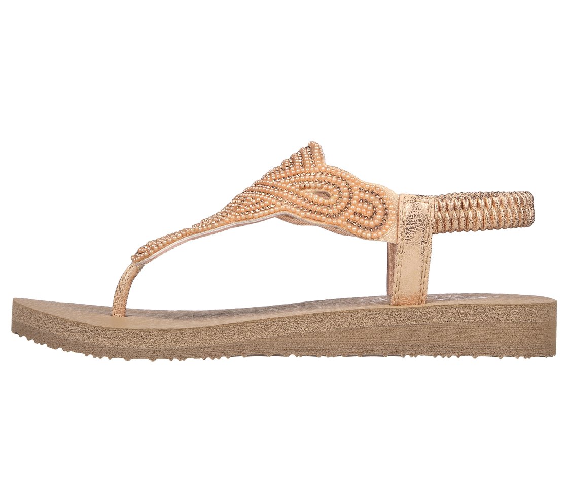 MEDITATION, ROSE GOLD Footwear Left View