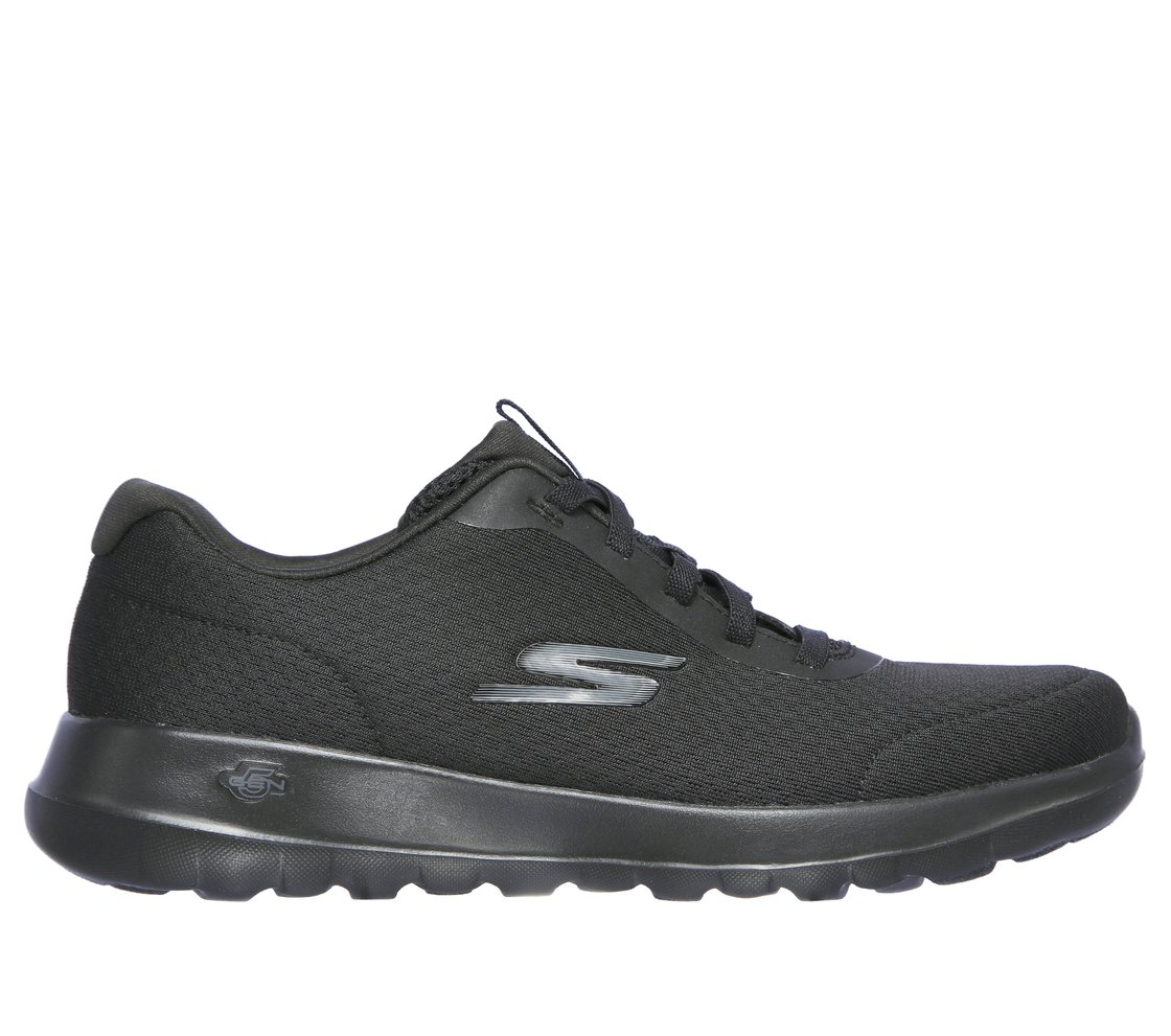 GO WALK JOY - ECSTATIC, BBLACK Footwear Lateral View