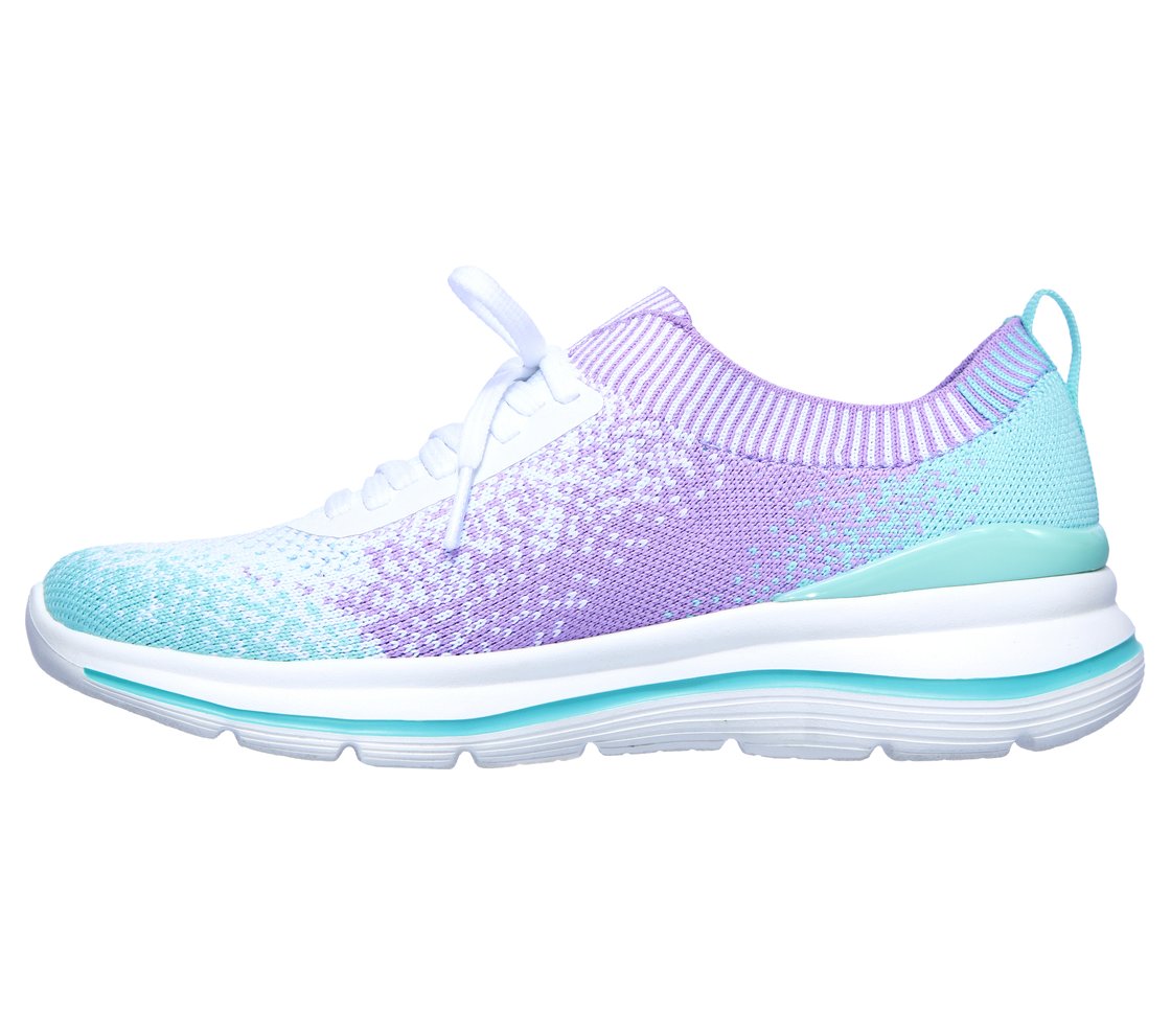 GO WALK STRETCH FIT, WHITE/MULTI Footwear Left View