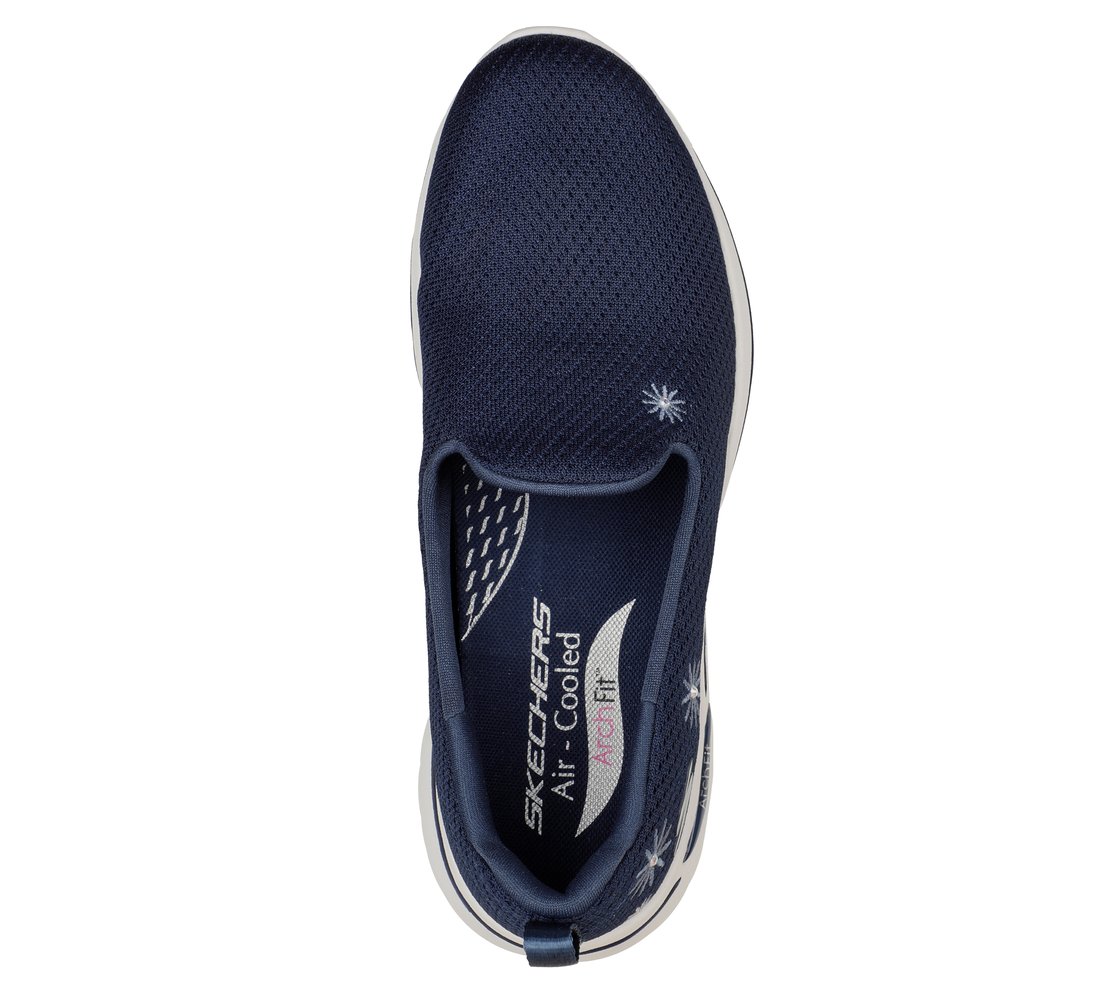 GO WALK ARCH FIT- DAISY DREAM,  Footwear Top View