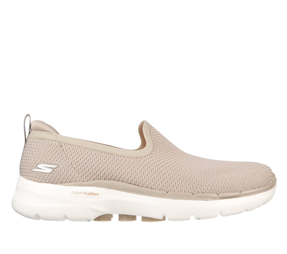 GO WALK 6 - CLEAR VIRTUE, NATURAL Footwear Lateral View