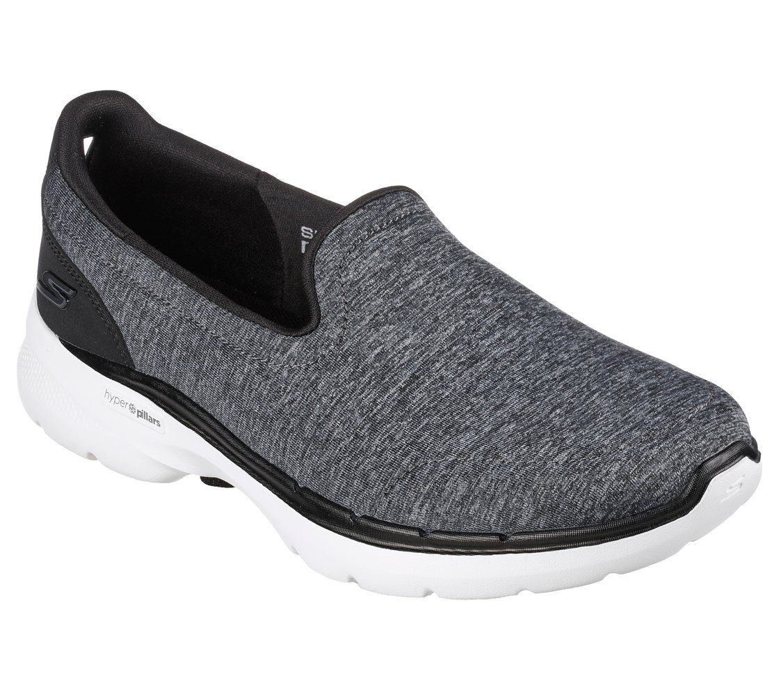GO WALK 6 - GRAND HORIZON, BLACK/WHITE