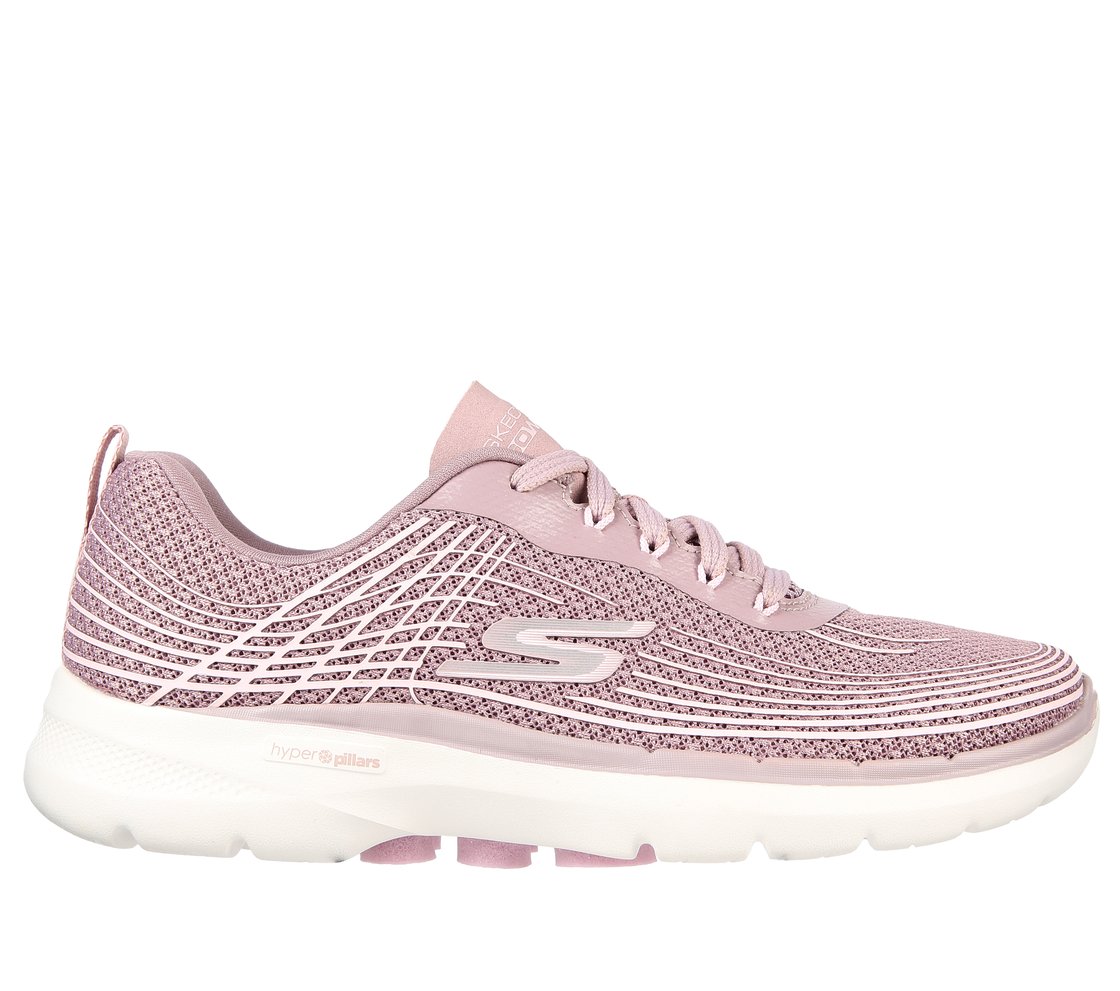 GO WALK 6 - STUNNING GLOW, MMAUVE Footwear Lateral View