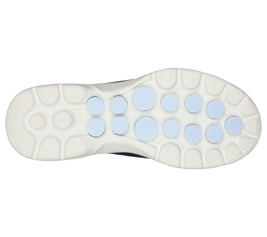 GO WALK 6 - OCEAN SPLASH, NAVY/LIGHT BLUE Footwear Bottom View