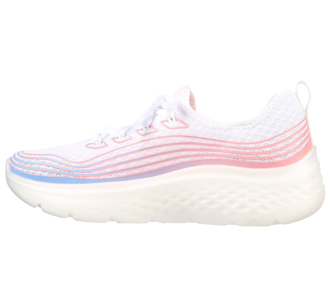GO WALK HYPER BURST - VALAR, WHITE/MULTI Footwear Left View