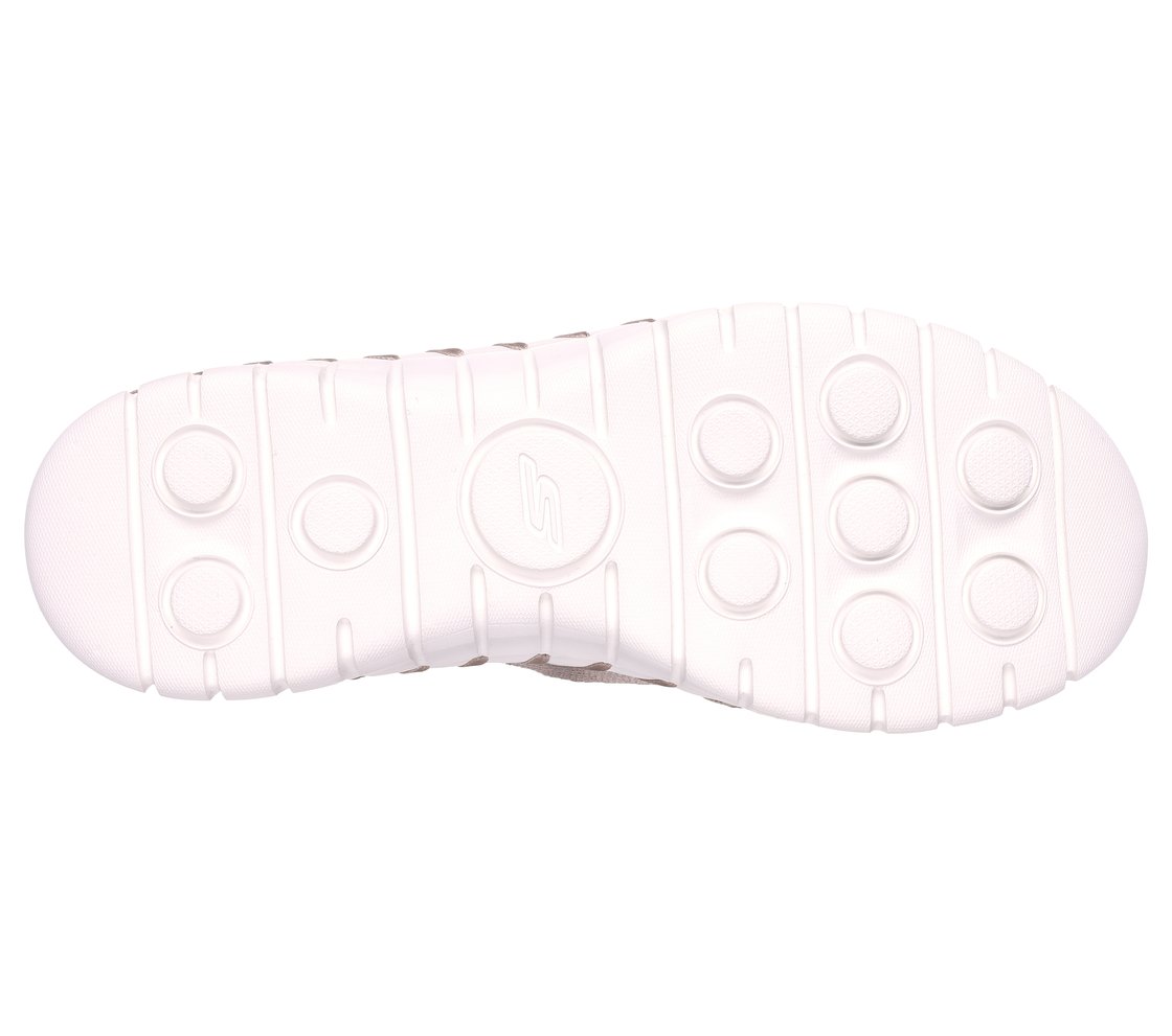 GO WALK SMART 2 - CARI, TAUPE/PINK Footwear Bottom View