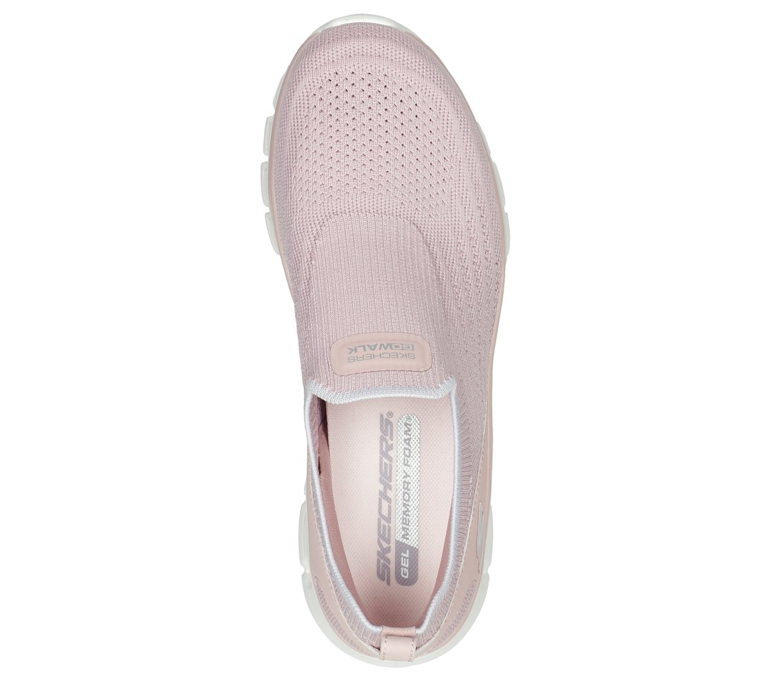 GO WALK GLIDE-STEP FLEX - DAZ, MMAUVE Footwear Top View