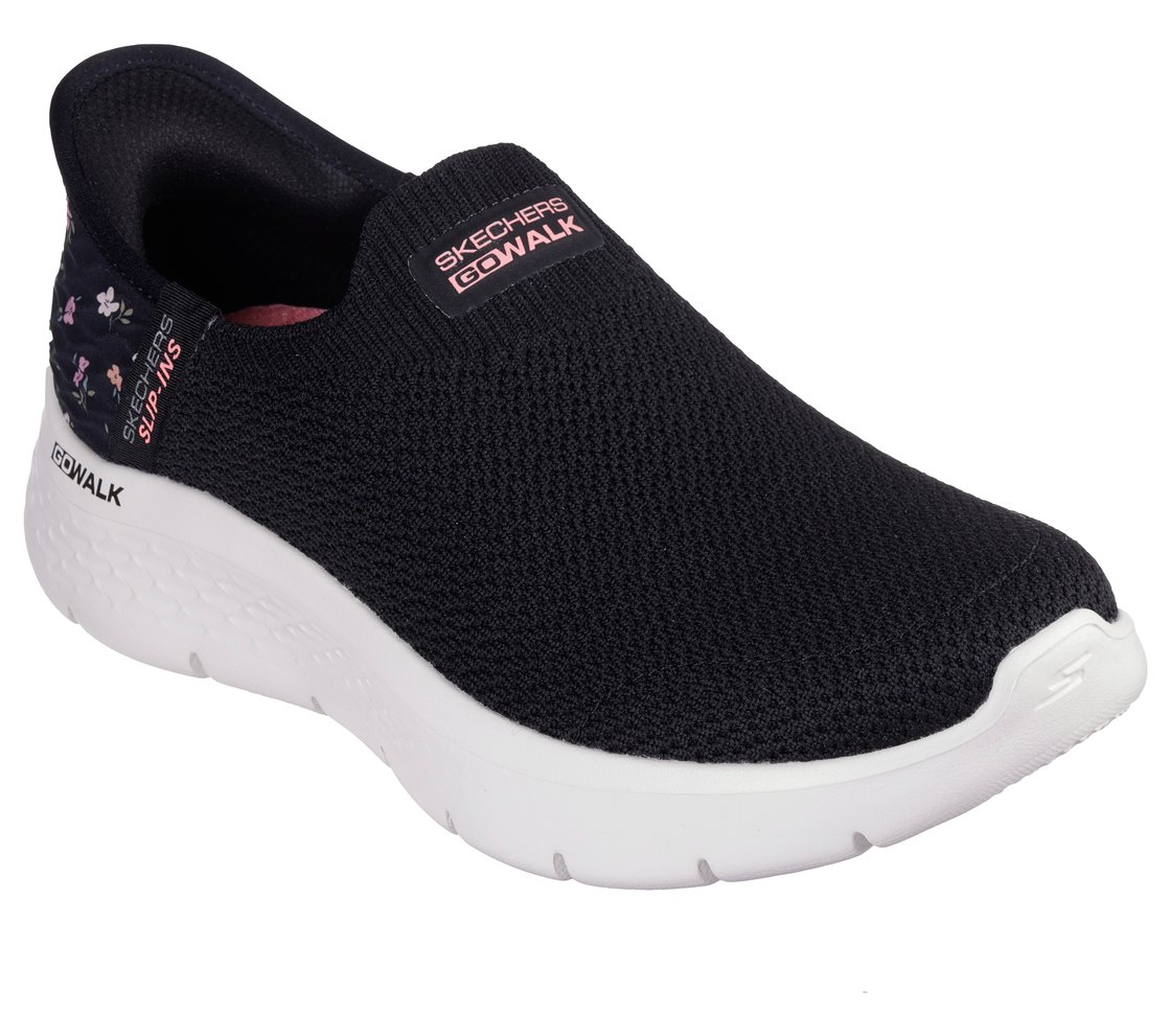 GO WALK FLEX - SUNSET ROSE, BLACK/PINK Footwear Right View