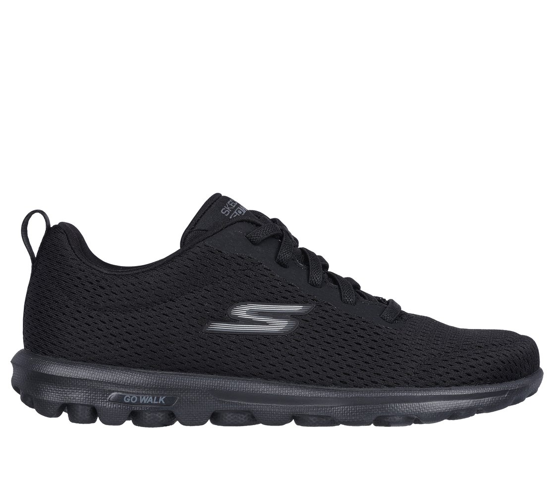 GO WALK TRAVEL - FUN JOURNEY, BBLACK Footwear Lateral View