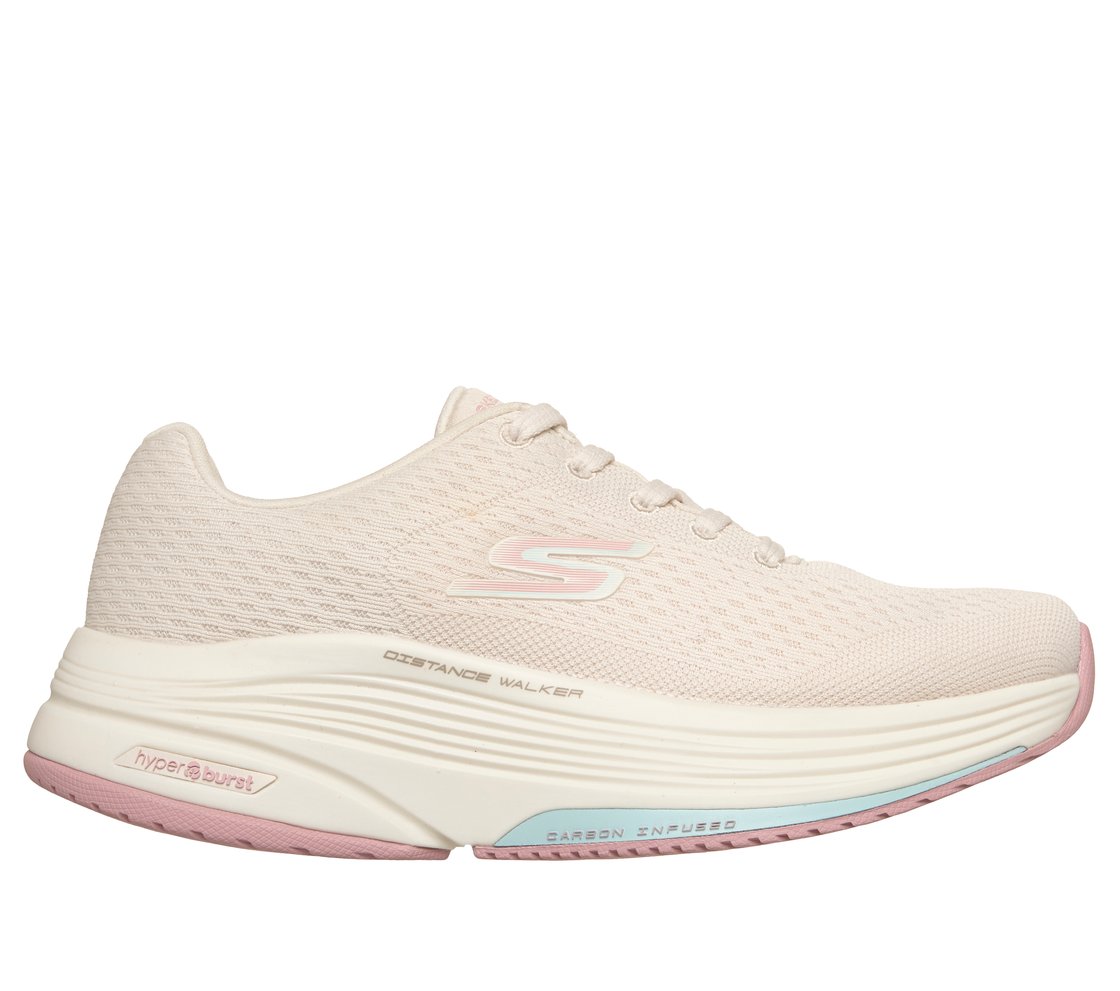 GO WALK DISTANCE WALKER - EVIE, NATURAL/PINK Footwear Lateral View