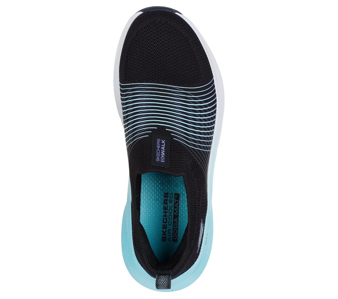 GO WALK MAX WALKER - SALLY, BLACK/AQUA
