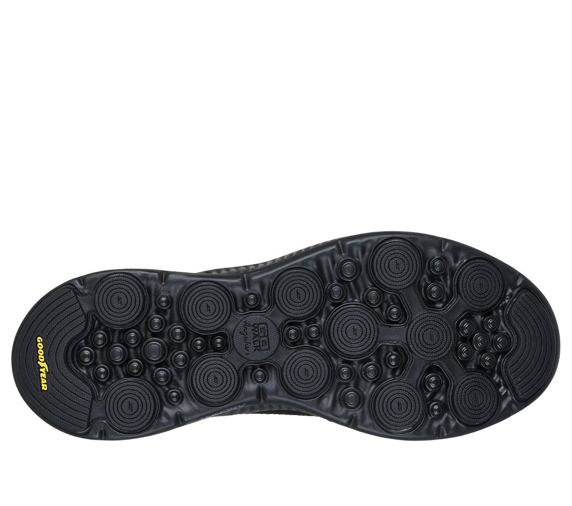 GO WALK ANYWHERE - LAILA, BLACK Footwear Bottom View