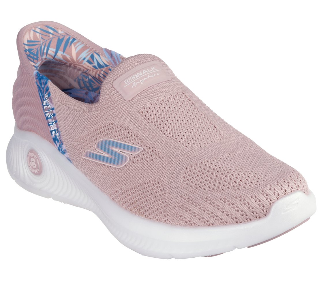 GO WALK ANYWHERE - LAILA, MAUVE Footwear Right View