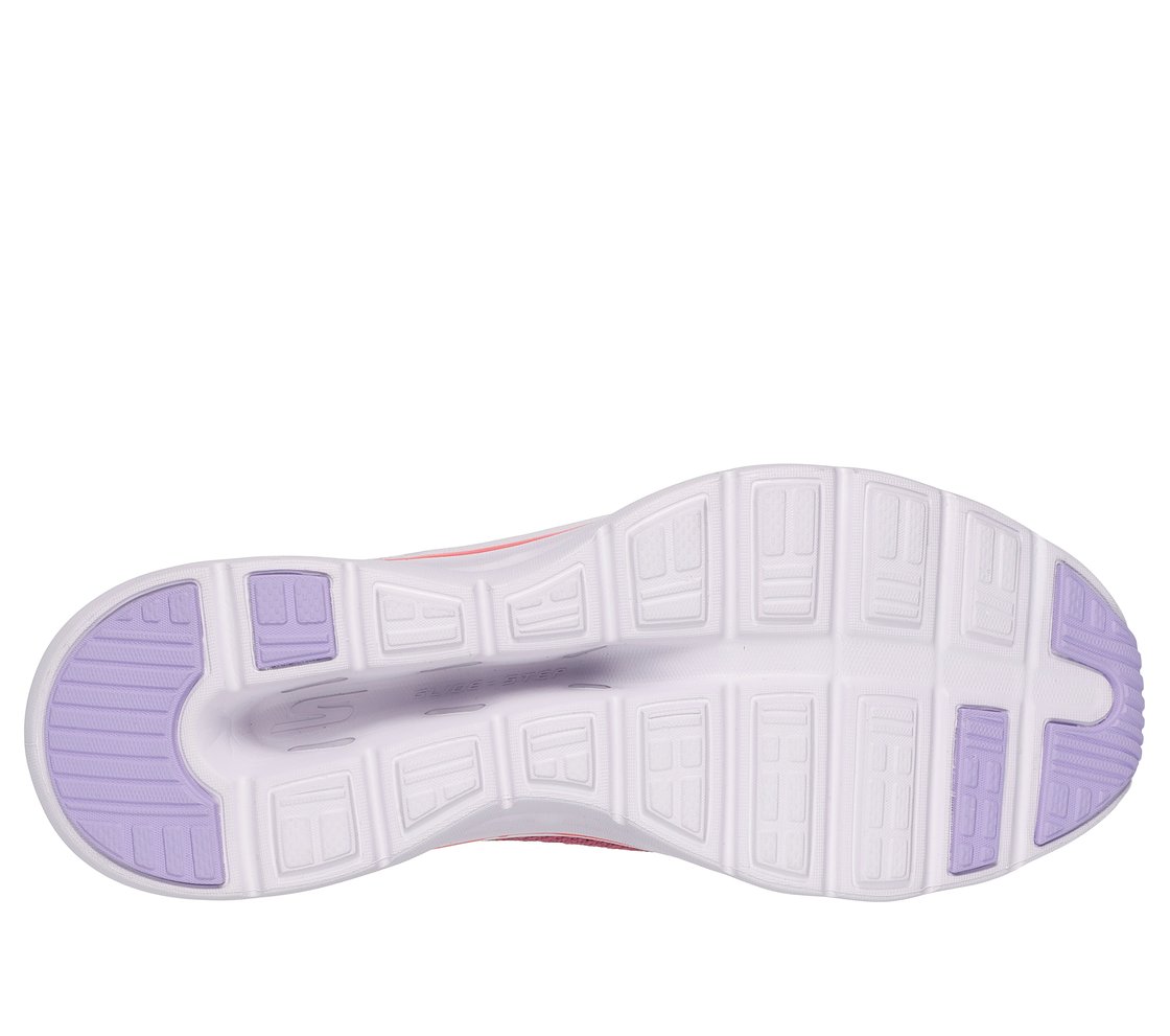 GO WALK GLIDE-STEP 2.0 - ANNE, MAUVE/MULTI Footwear Bottom View