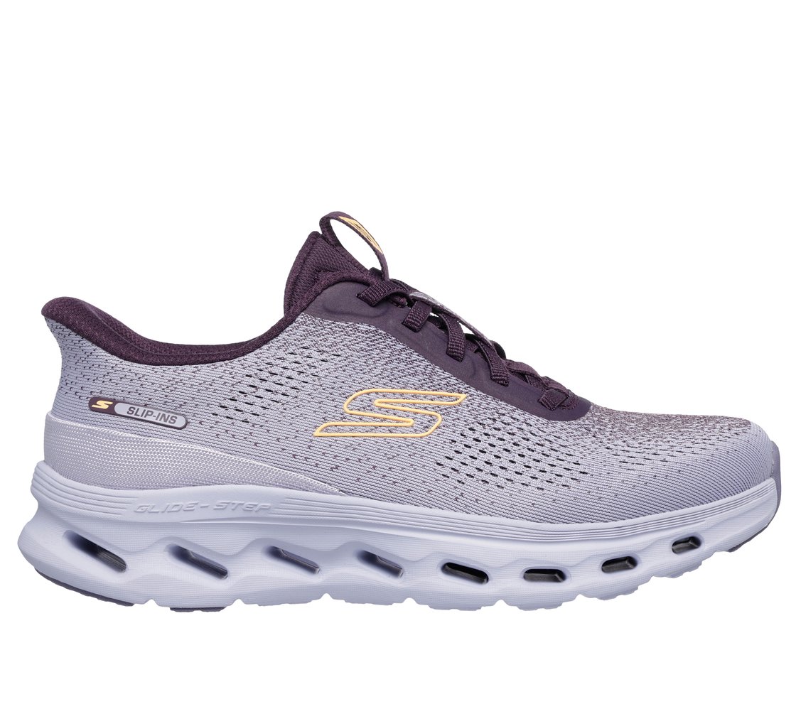 GO WALK GLIDE - STEP 2.0 - NESS, LAVENDER Footwear Lateral View