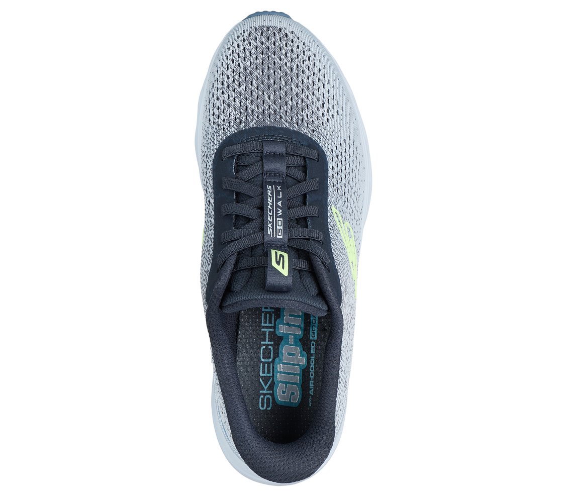GO WALK GLIDE-STEP 2.0 - NESS, LT.BLUE Footwear Top View