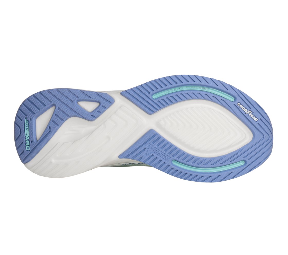 GO WALK DISTANCE WALKER - MOR, AQUA Footwear Bottom View