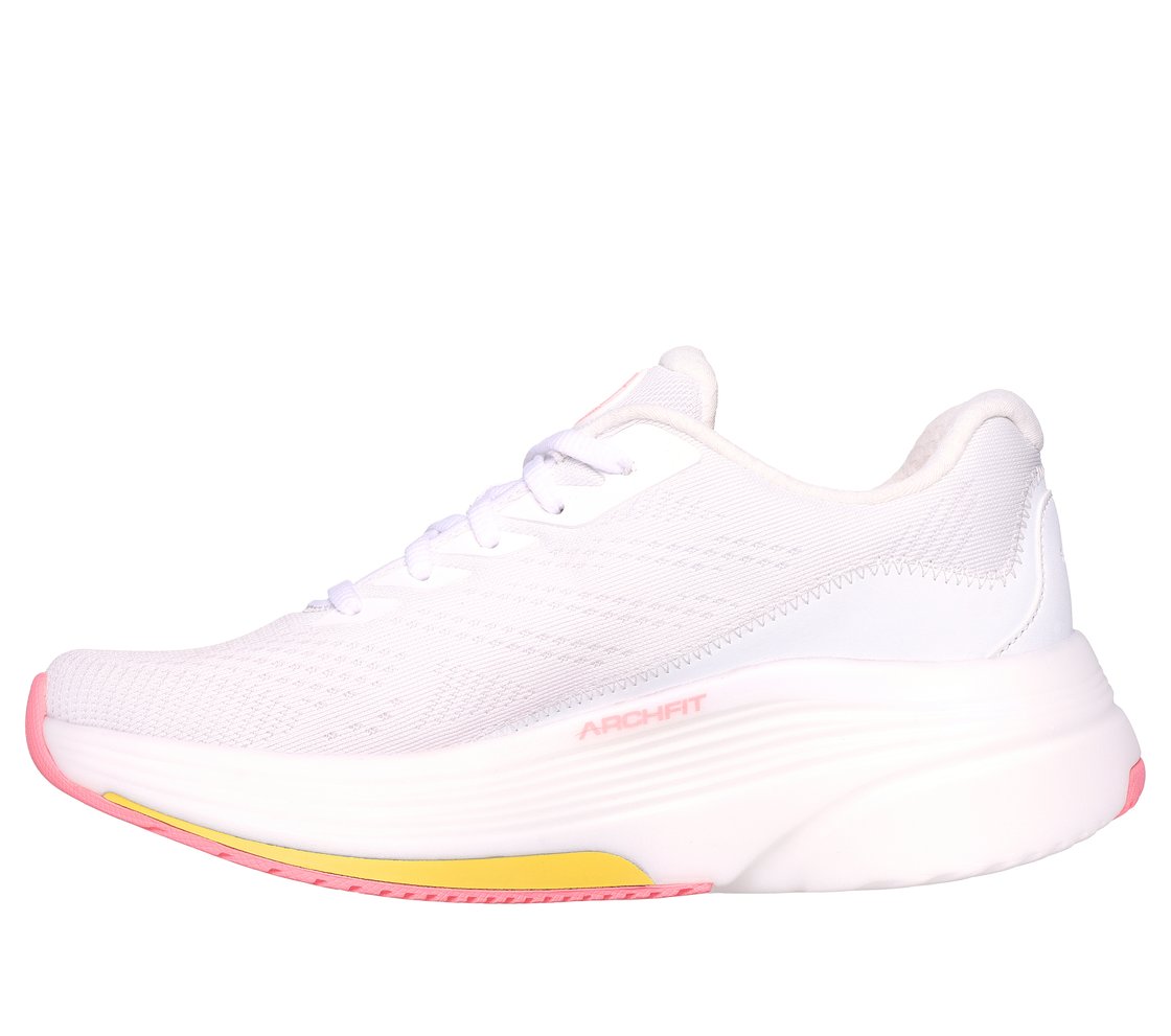 GO WALK DISTANCE WALKER, WHITE/HOT CORAL Footwear Left View