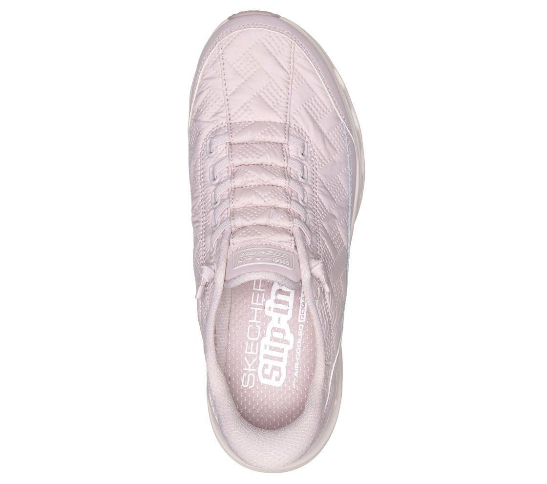 GO WALK GLIDE-STEP 2.0 - COZY, LIGHT MAUVE Footwear Top View