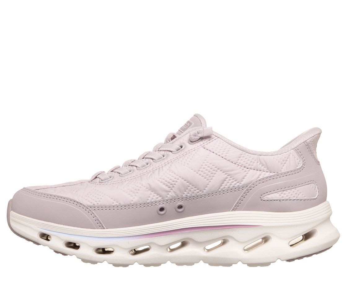 GO WALK GLIDE-STEP 2.0 - COZY, LIGHT MAUVE Footwear Left View