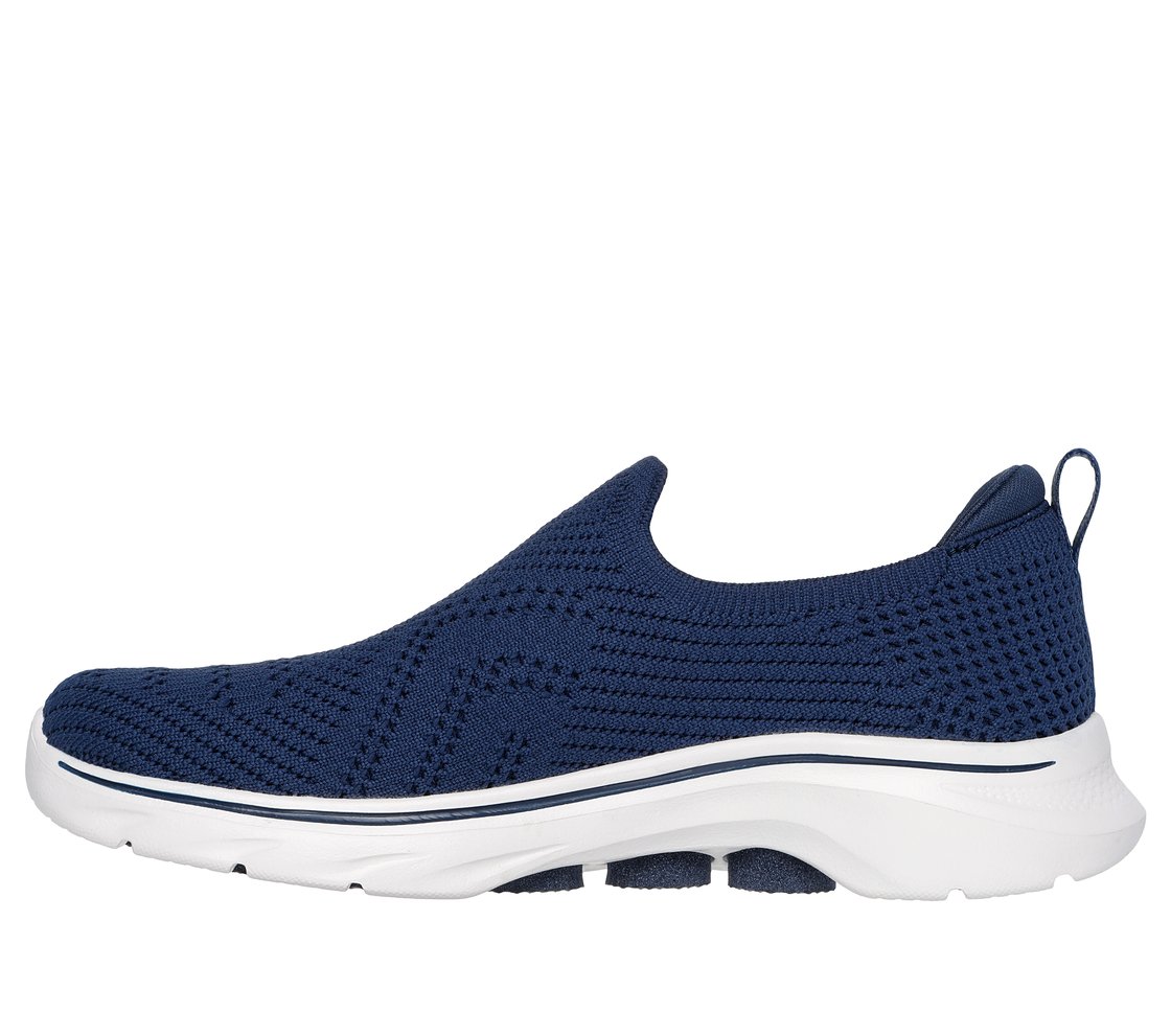 GO WALK 7 - AMINA, NAVY Footwear Left View
