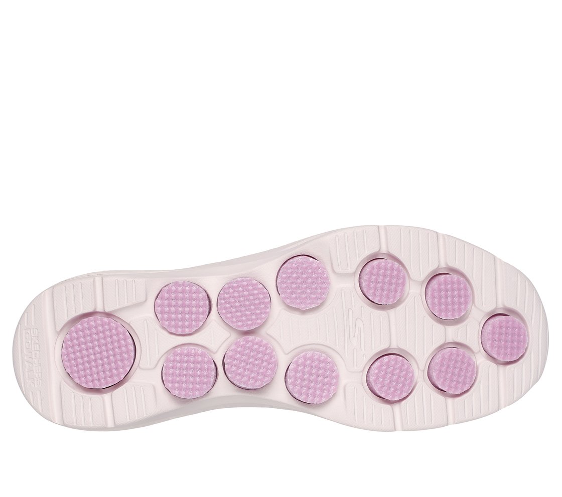 GO WALK 7 - SPRINGTIME, PLUM Footwear Bottom View