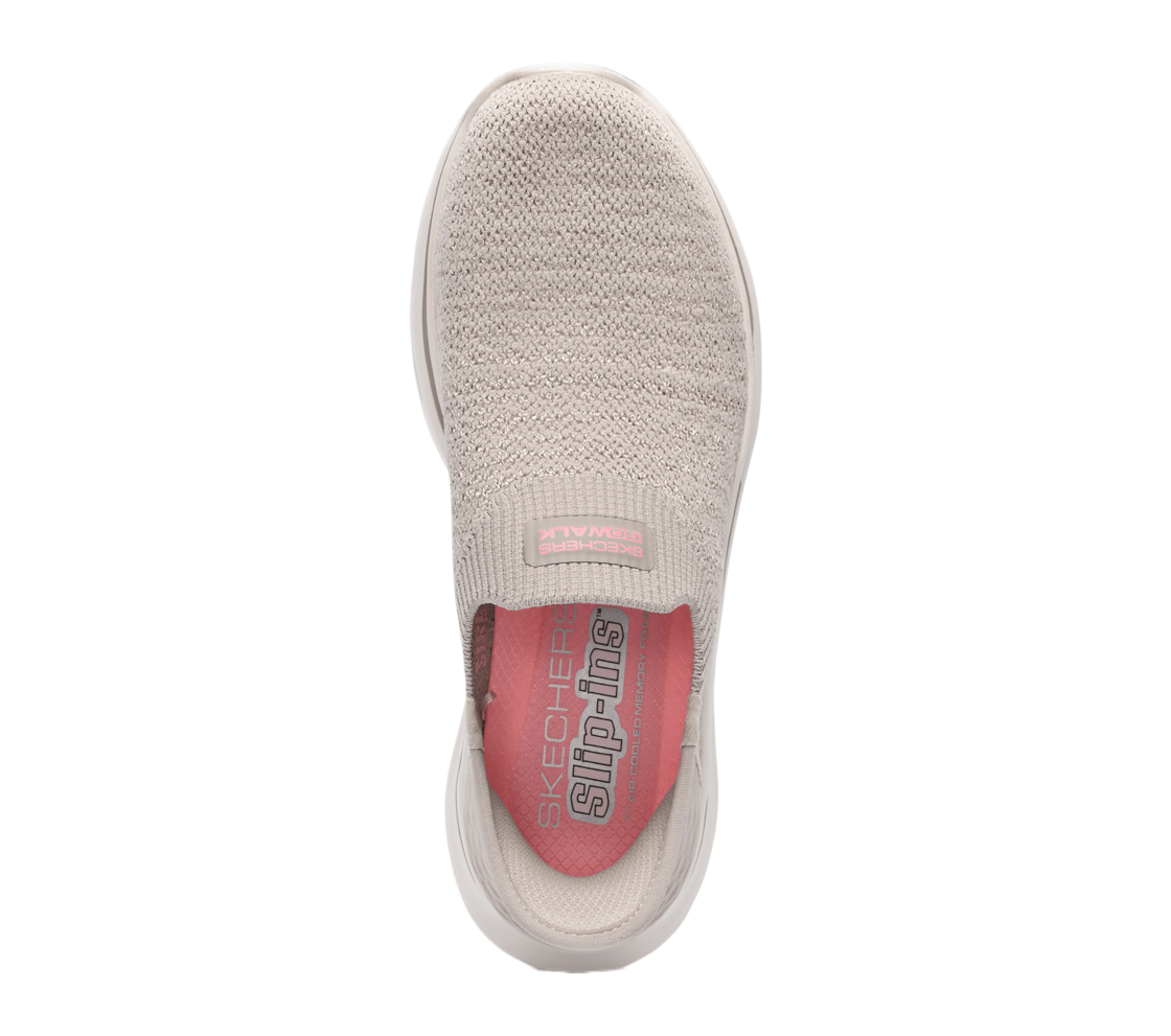 GO WALK 7 - SPRINGTIME, TTAUPE Footwear Top View