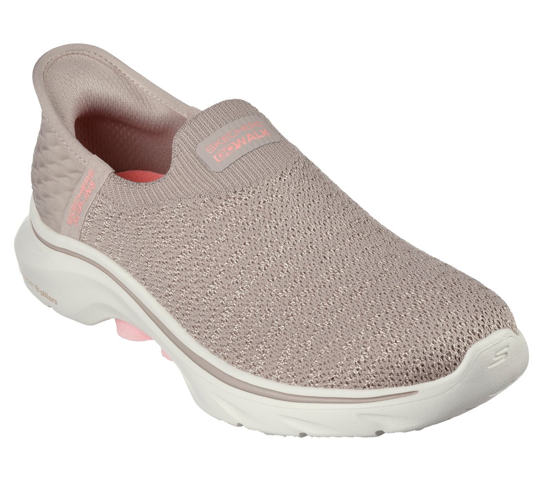 GO WALK 7 - SPRINGTIME, TTAUPE Footwear Right View