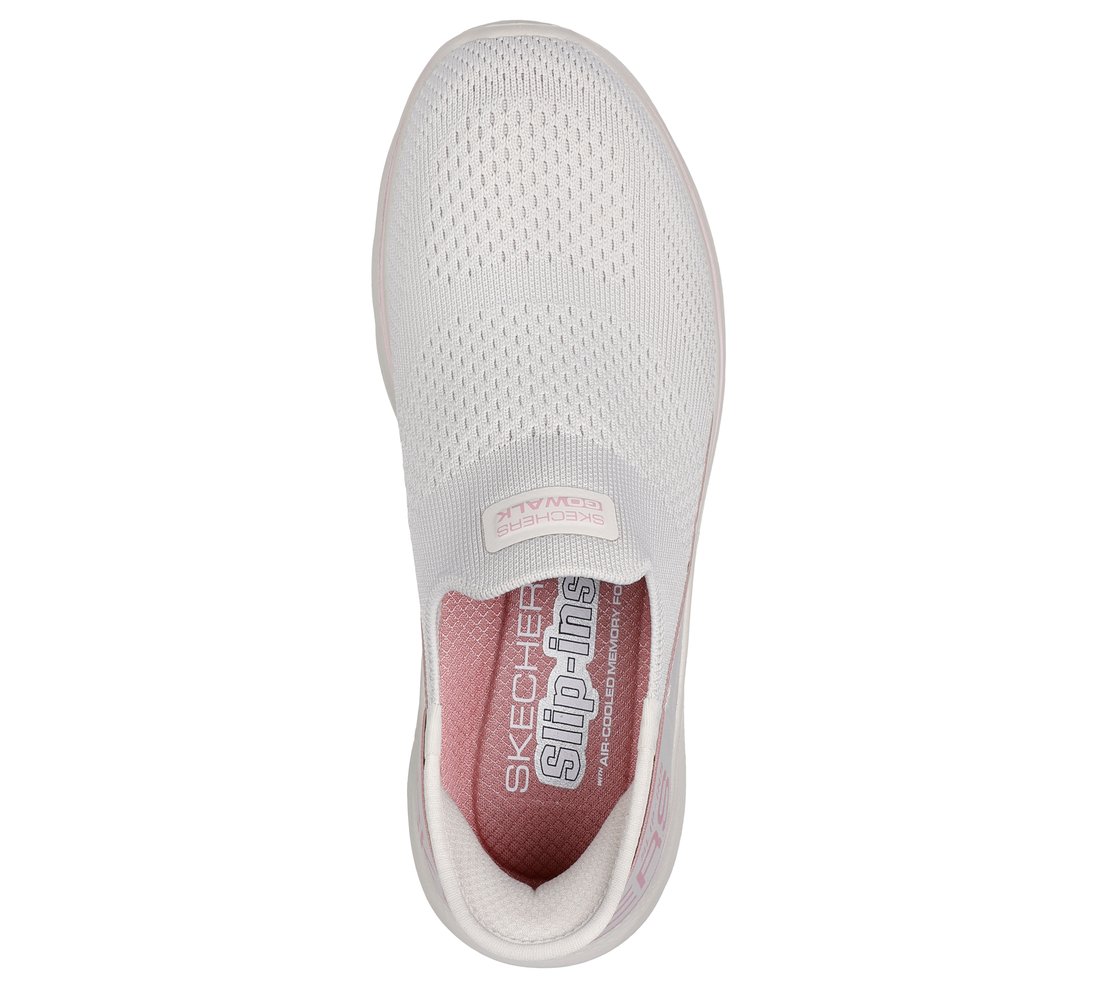 GO WALK 7 - MIA, NATURAL/PINK Footwear Top View