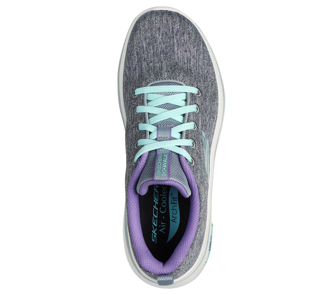 GO WALK ARCH FIT 2.0 - VIVID, GREY/LAVENDER