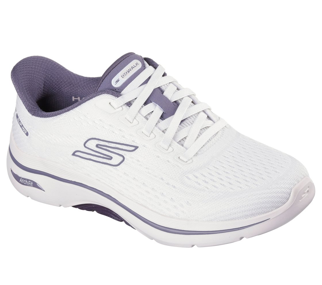 GO WALK ARCH FIT 2.0 - KATHY, WHT/PURPL