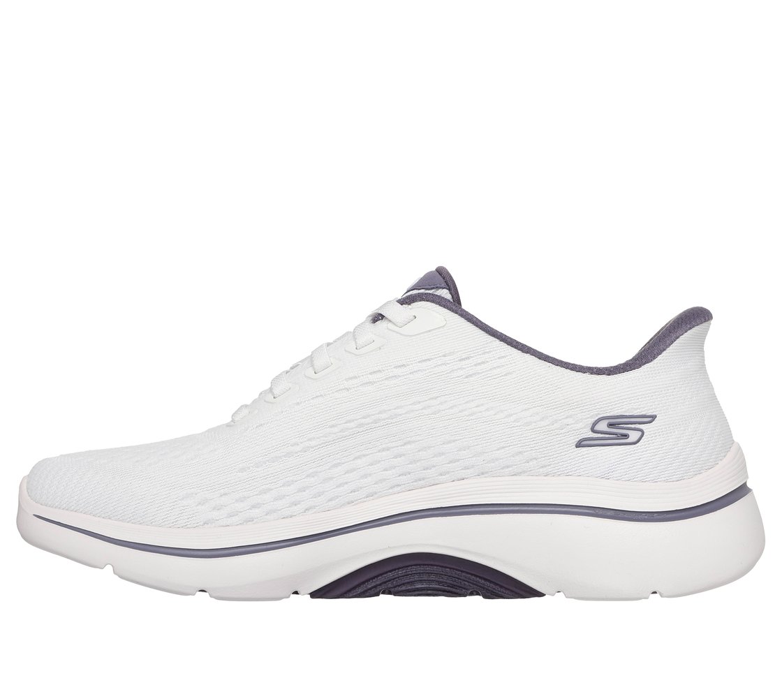 GO WALK ARCH FIT 2.0 - KATHY, WHT/PURPL Footwear Left View