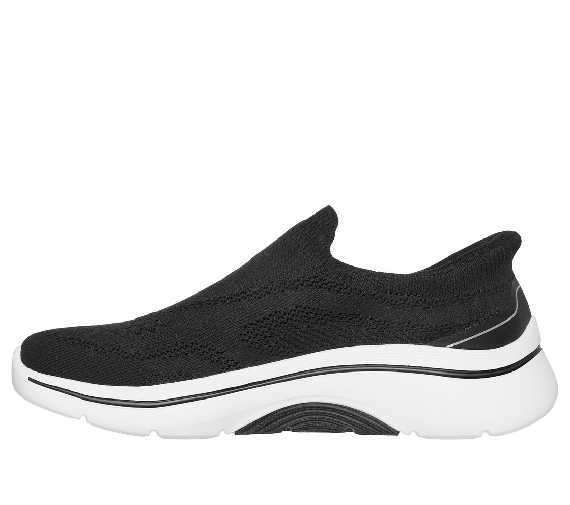 GO WALK ARCH FIT 2.0 - TATUM, BLACK/ROSE GOLD Footwear Left View