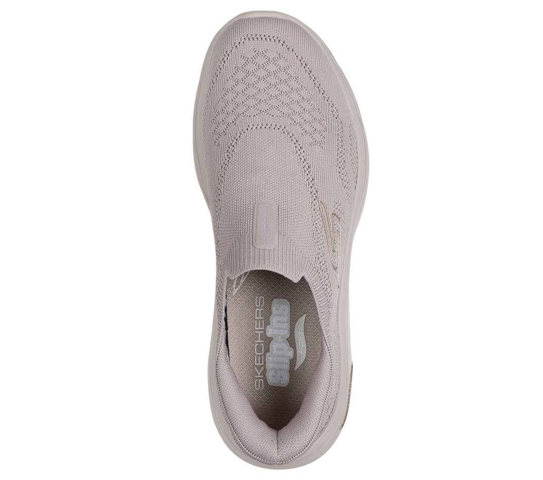 GO WALK ARCH FIT 2.0 - TATUM, TAUPE Footwear Top View