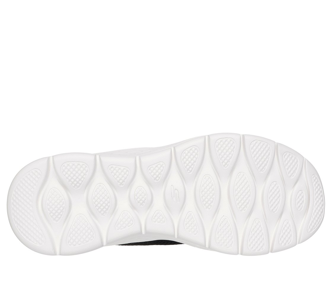 GO WALK FLEX - SAFIYA, BLACK Footwear Bottom View