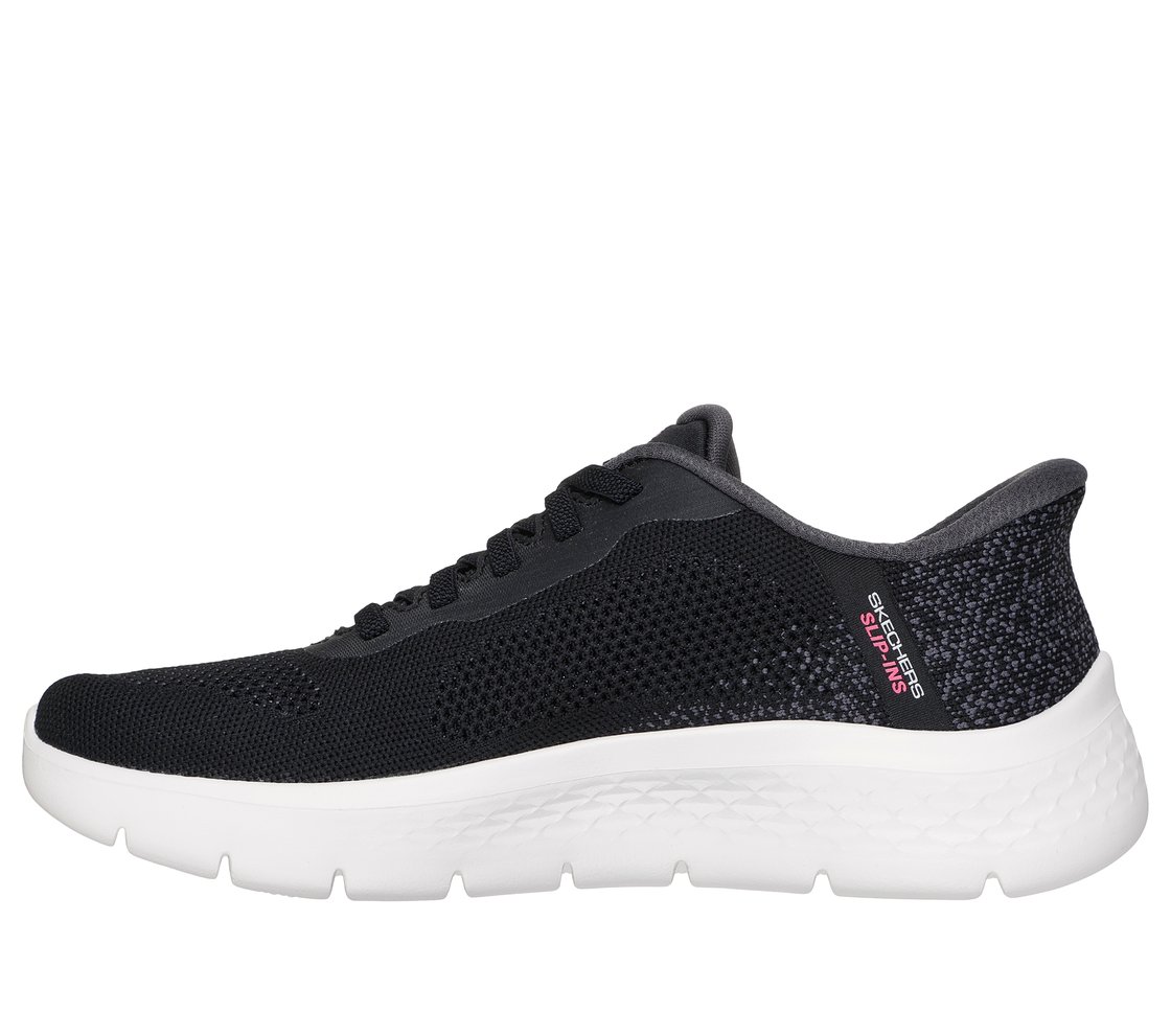 GO WALK FLEX - SAFIYA, BLACK Footwear Left View