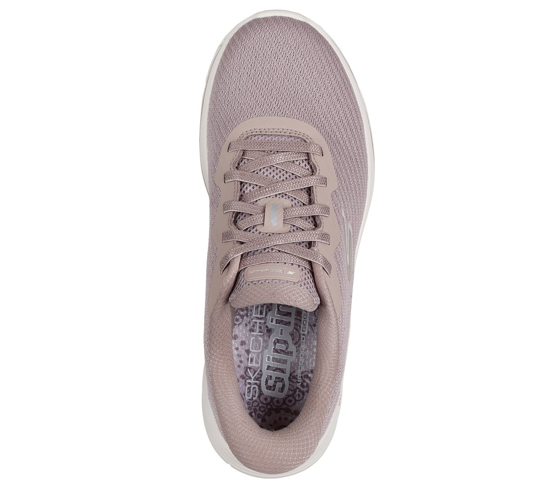 GO WALK 8 - NADIA, TAUPE Footwear Top View