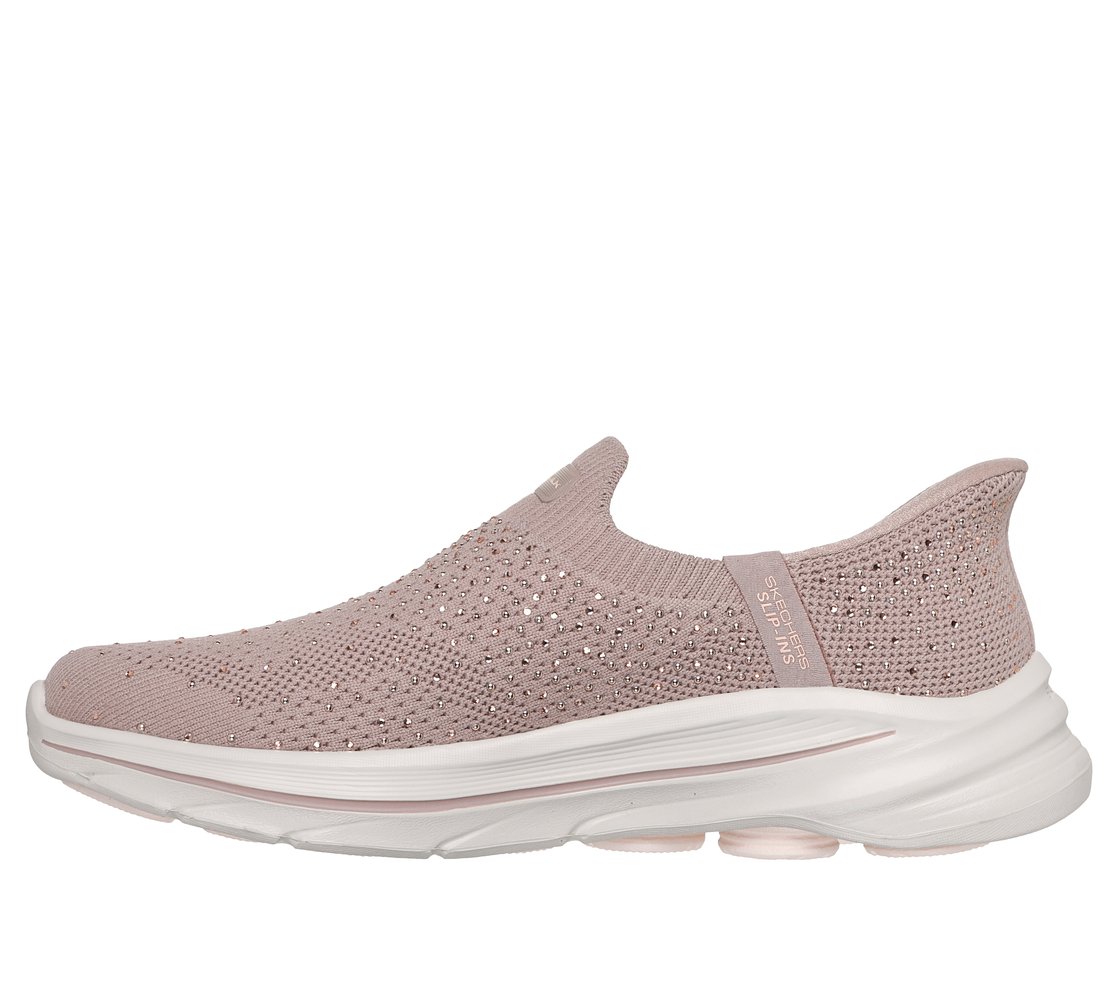 GO WALK 8, TAUPE Footwear Left View