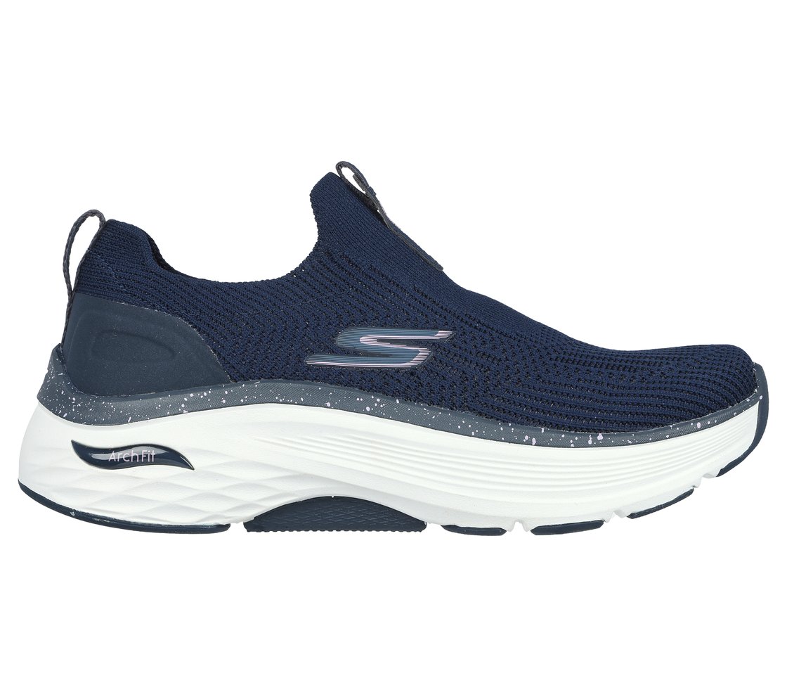 MAX CUSHIONING ARCH FIT - MYR, NAVY/LAVENDER Footwear Right View