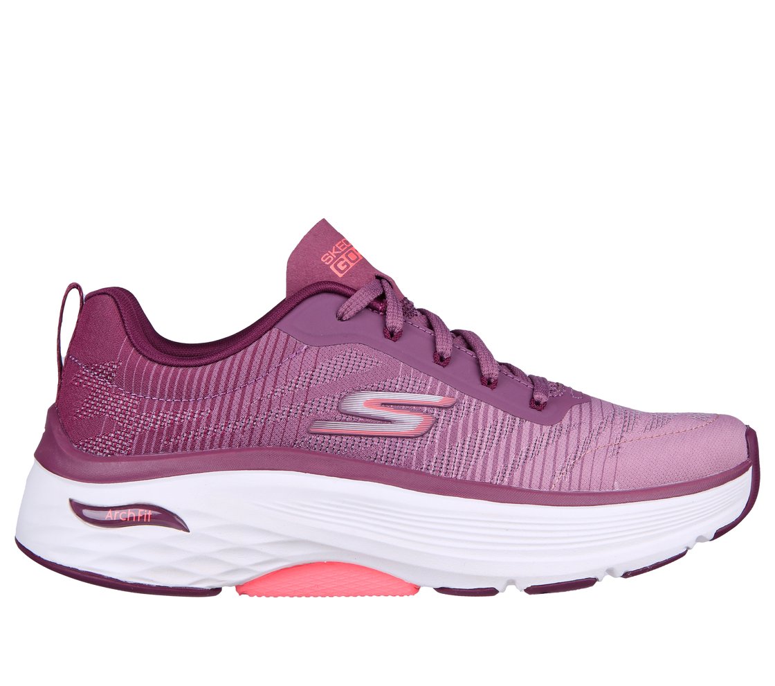 MAX CUSHIONING ARCH FIT - DEL, PURPLE/PINK Footwear Lateral View