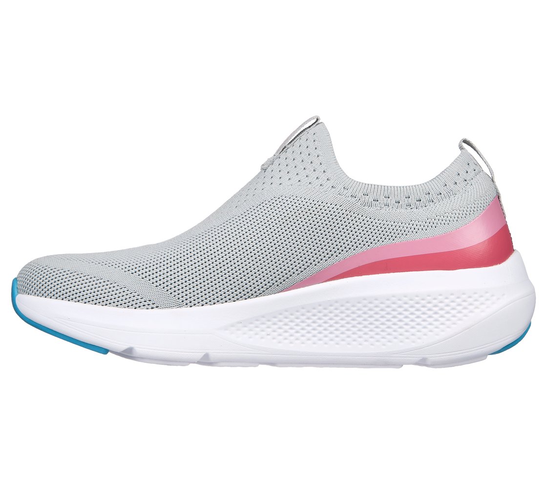 GO RUN ELEVATE - HOT STREAK, GREY/PINK Footwear Left View