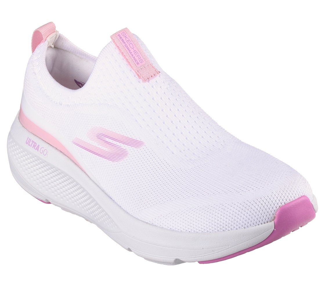 GO RUN ELEVATE - HOT STREAK, WHITE/PINK Footwear Right View