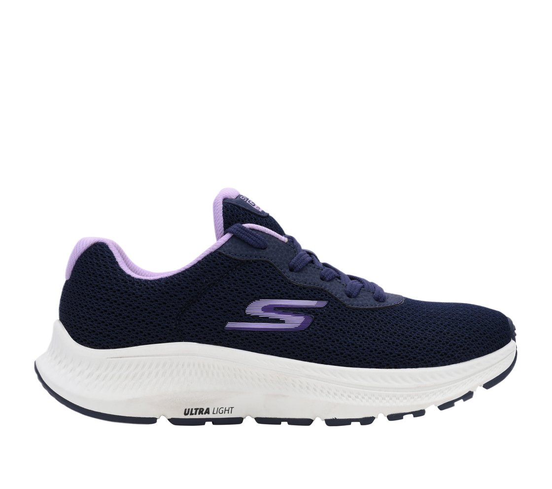 GO RUN CONSISTENT 2, NAVY/PURPLE Footwear Lateral View